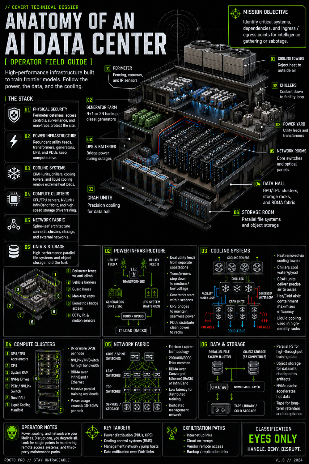 AI Data Centers Infographic | RDCTD Tradecraft