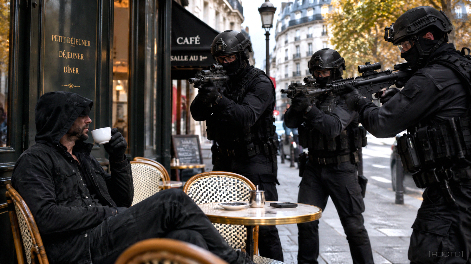 Always being Calm - Covert Operative Engaged by Enemy Soldier in Paris | RDCTD Tradecraft