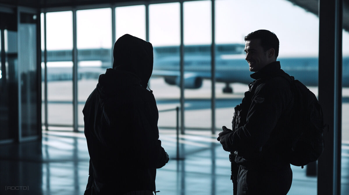 Baiting Someone Into a False Sense of Control - CIA Oerative and Private Military Soldier at and Airport | RDCTD Tradecraft