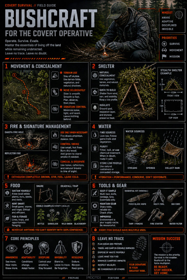 Bushcraft Infographic PDF | RDCTD Tradecraft
