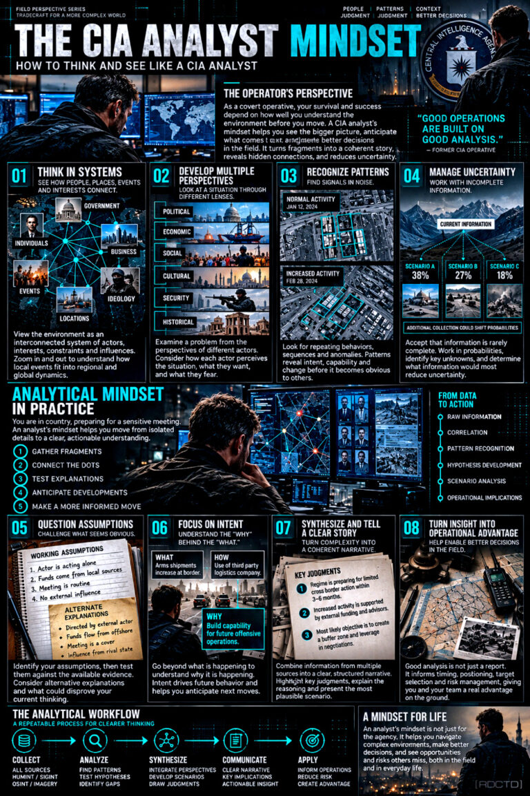 CIA Analyst Mindset Infographic PDF | RDCTD Tradecraft