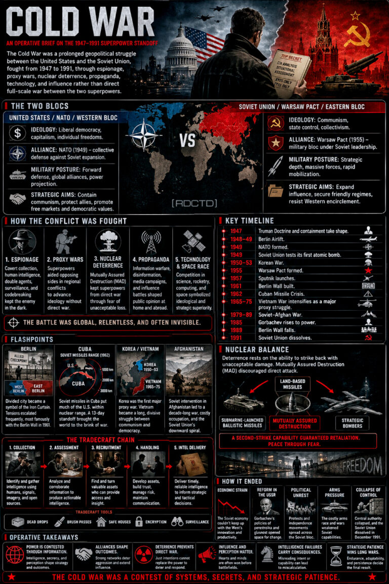 Cold War Infographic PDF | RDCTD Tradecraft