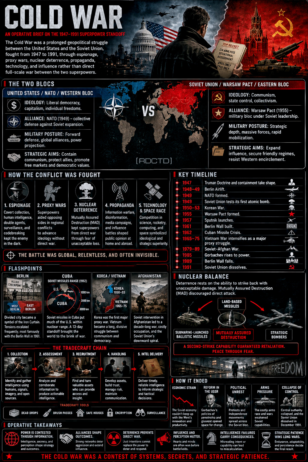 Cold War Infographic PDF | RDCTD Tradecraft