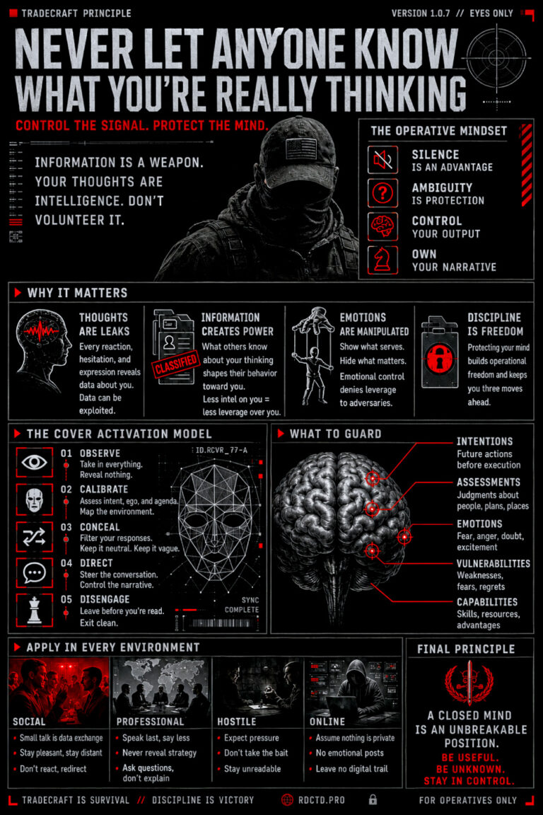 Concealed Thinking Infographic PDF | RDCTD Tradecraft