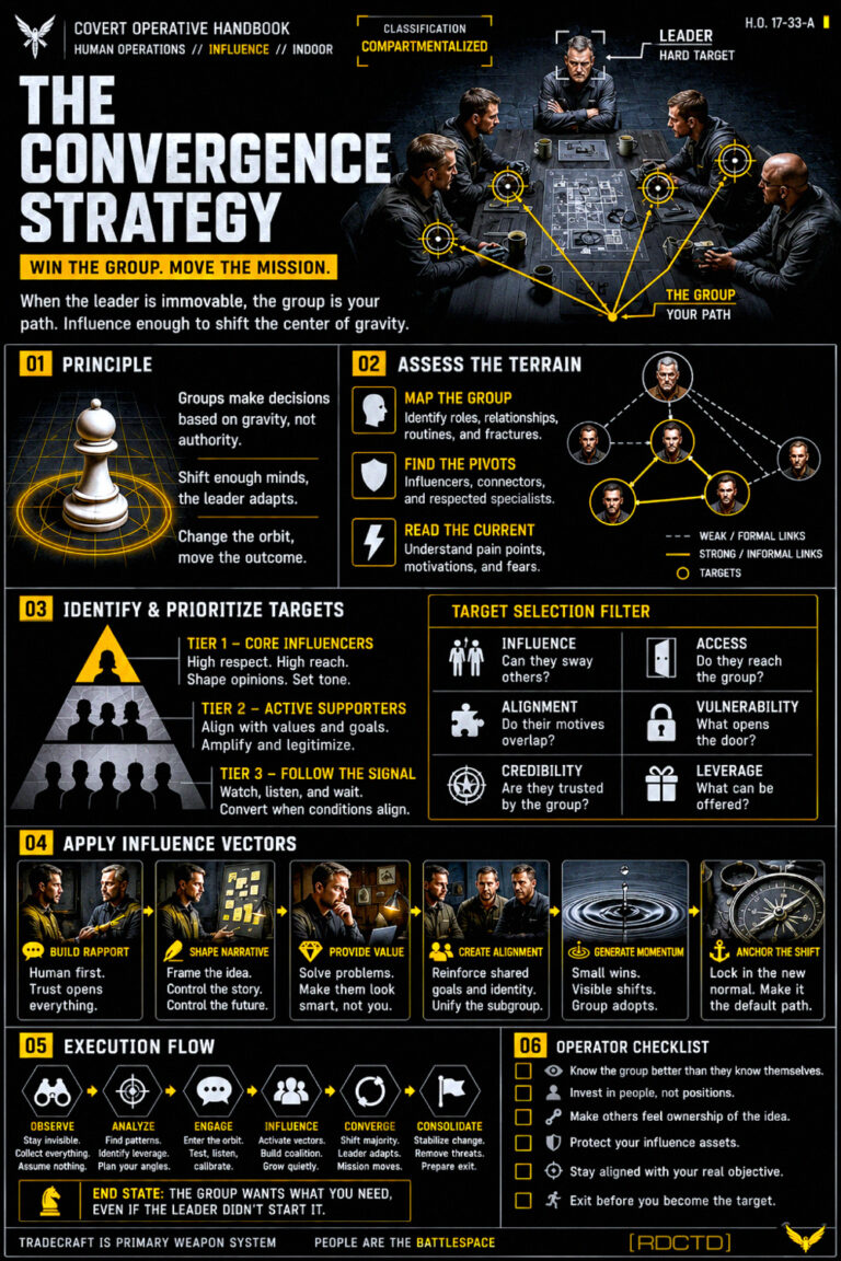 Convergence Strategy Infographic PDF | RDCTD Tradecraft