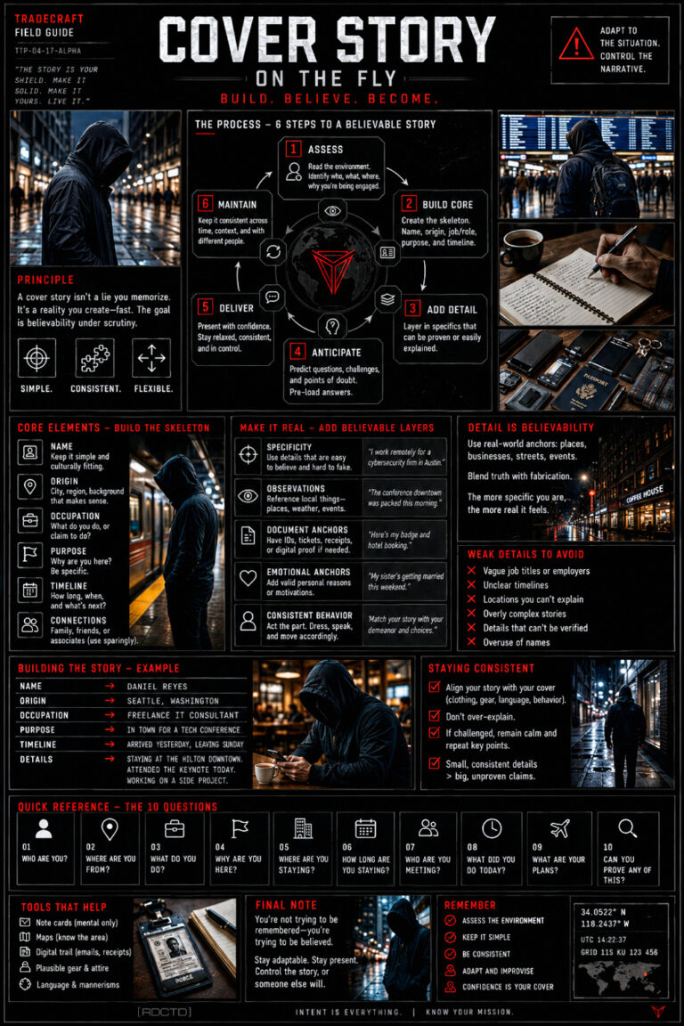 Cover Story on The Fly Infographic | RDCTD Tradecraft