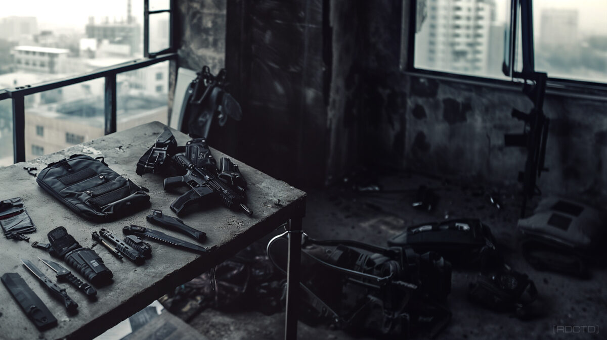 Covert Operative Tradecraft Tactical EDC Loadout in a Safehouse in Manila, Philippines | RDCTD