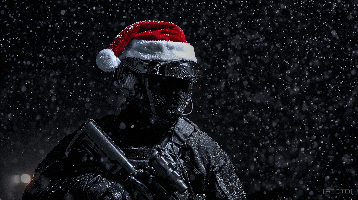 Santa Claus Skillset - Covert Operative in Tactical Santa Claus Gear | RDCTD Tradecraft