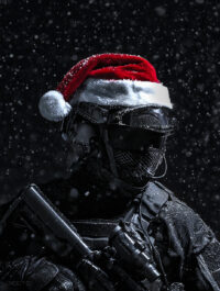 Covert Operative in Tactical Santa Gear | RDCTD Tradecraft