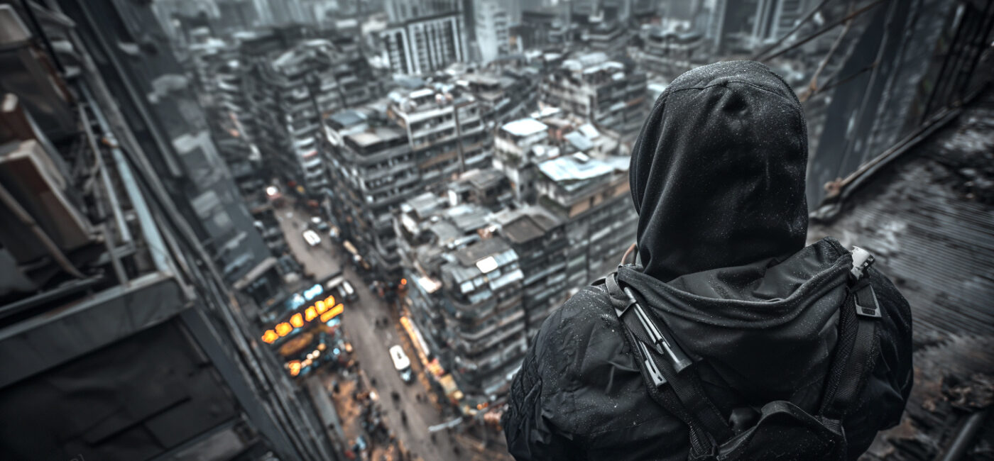 Covert Operative on a Rooftop in Macau, China via URBEX | RDCTD Tradecraft