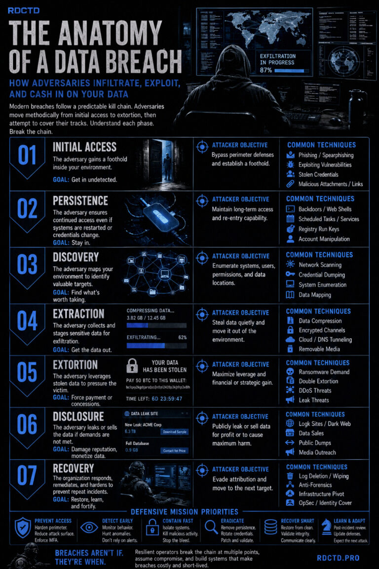 Data Breach Infographic PDF | RDCTD Tradecraft