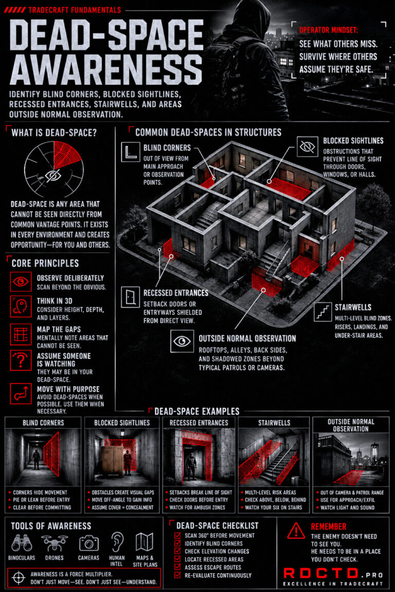 Dead-Space Awareness Infographic PDF | RDCTD Tradecraft