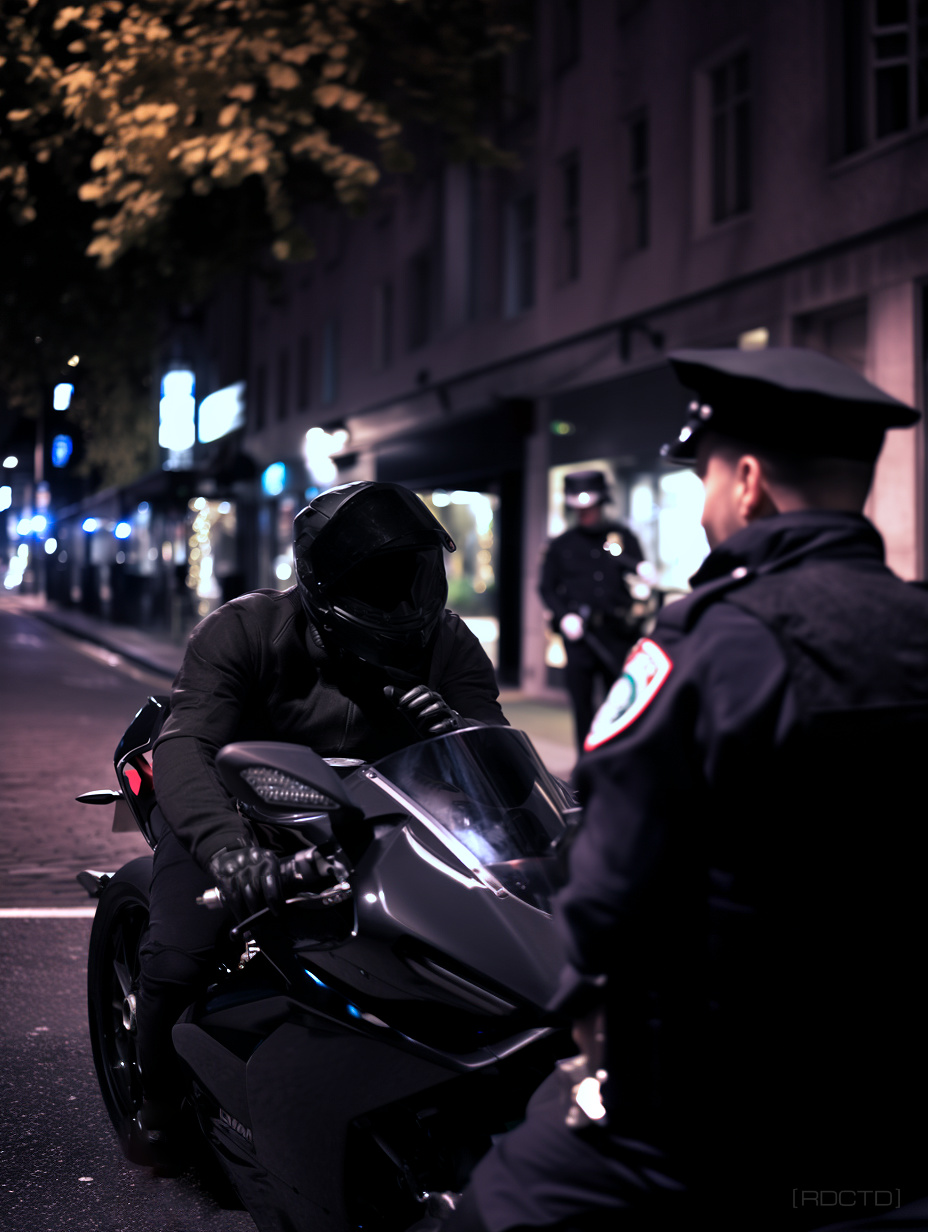Dynamic Persona Deception - Covert Operative on a Motorcycle in London | RDCTD Tradecraft