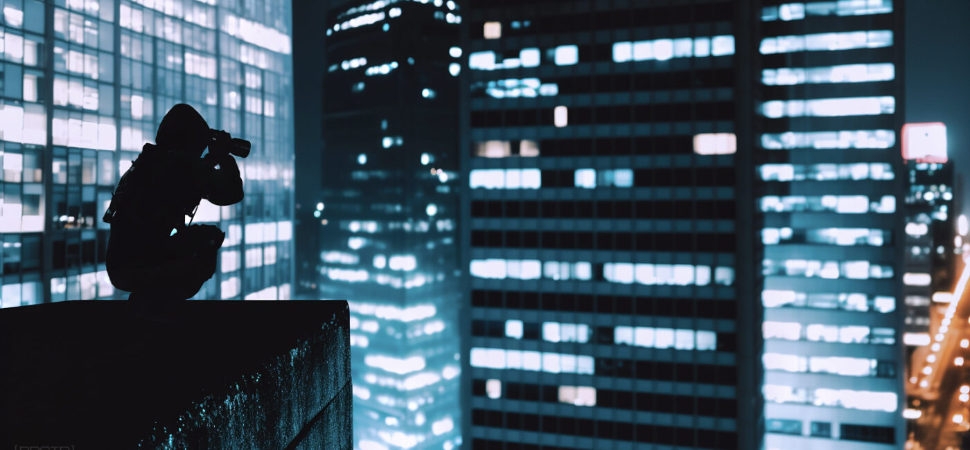 Enemy Reality Distortion - Covert Operative on a Rooftop in Bangkok, Thailand | RDCTD Tradecraft