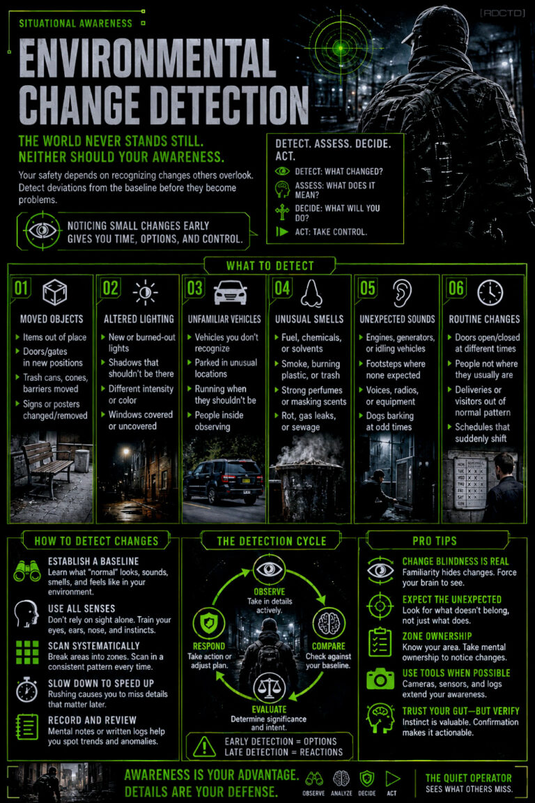 Environmental Change Detection 739 Infographic PDF | RDCTD Tradecraft