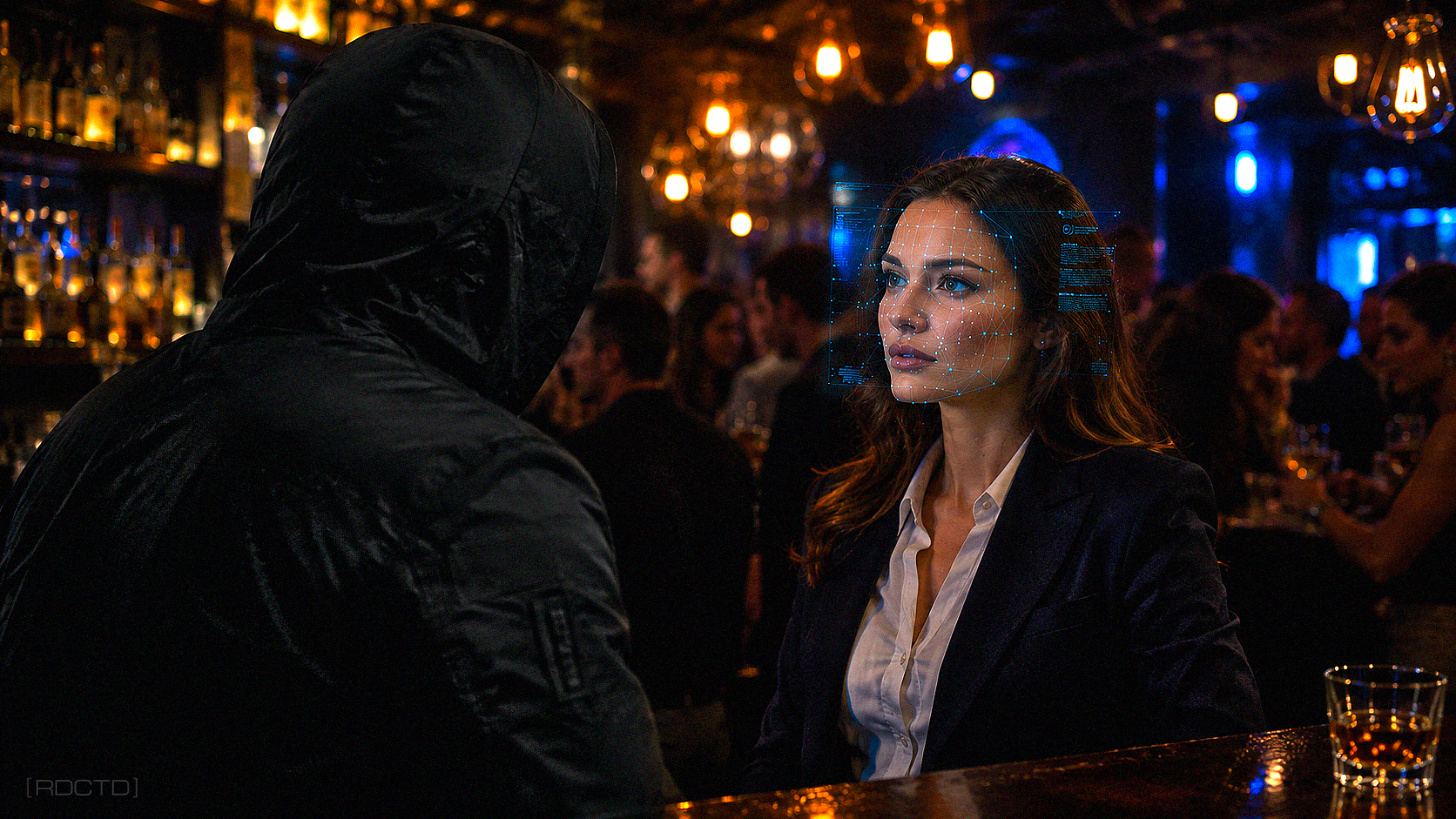 Face Filing Covert Operative in a Bar | RDCTD Tradecraft