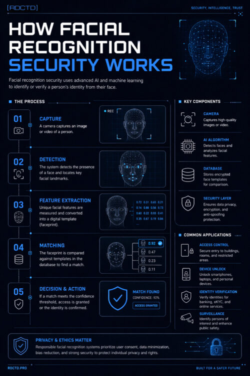 Facial Recognition Infograph | RDCTD Tradecraft