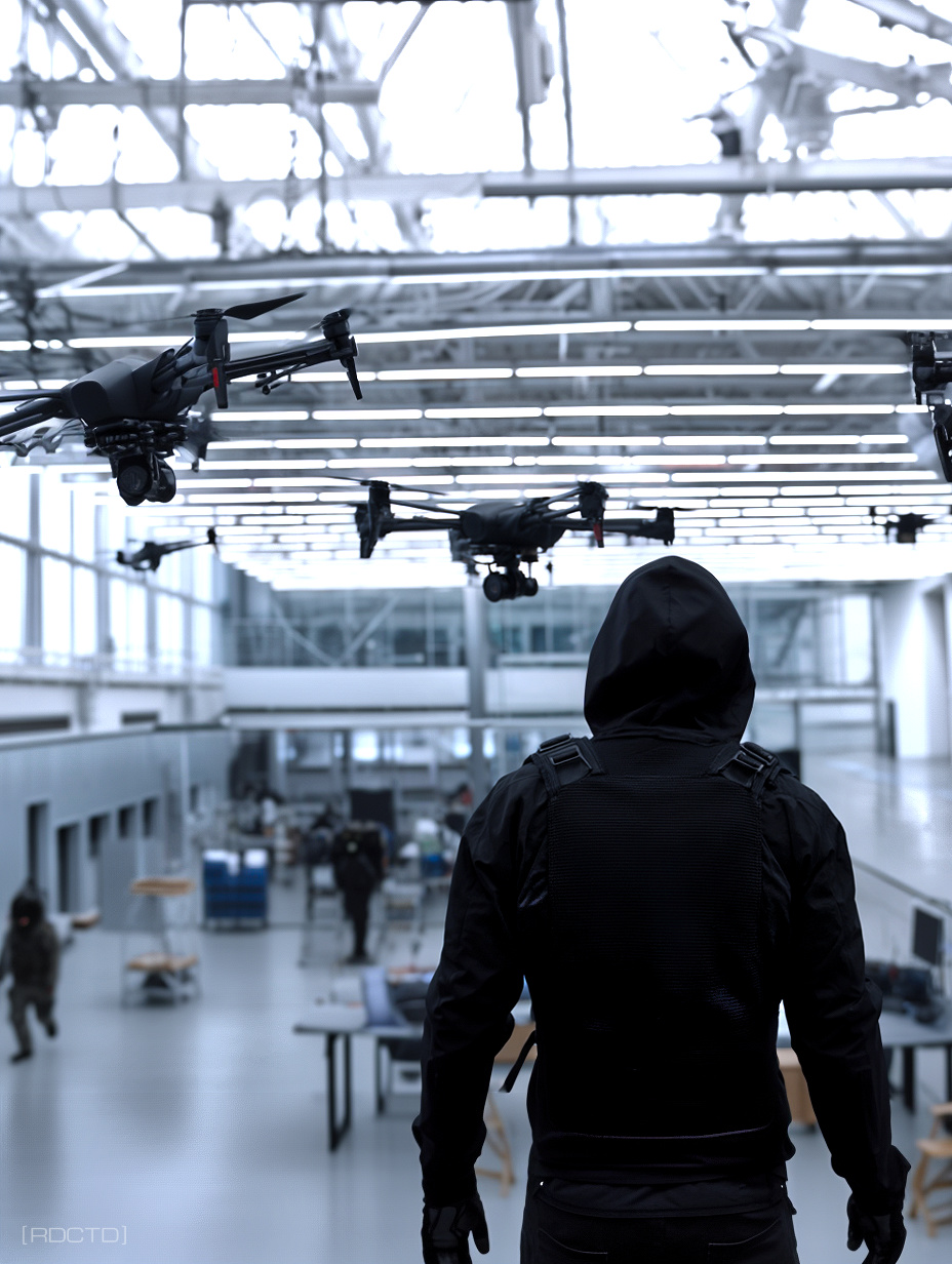 Five Principles of Patrolling - Covert operative with drones in a lab | RDCTD Tradecraft