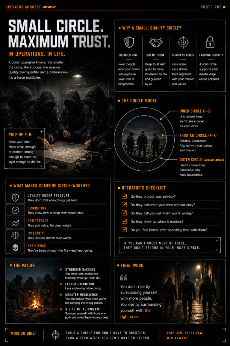 Friend Circle Infographic | RDCTD Tradecraft