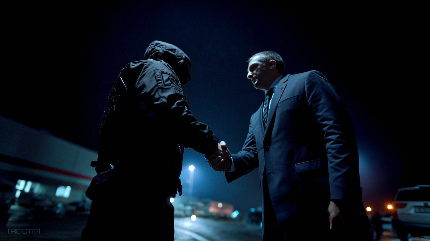 Handshake Threat Assessment - Covert Operative and Russian Mafia at an Airport | RDCTD Tradecraft