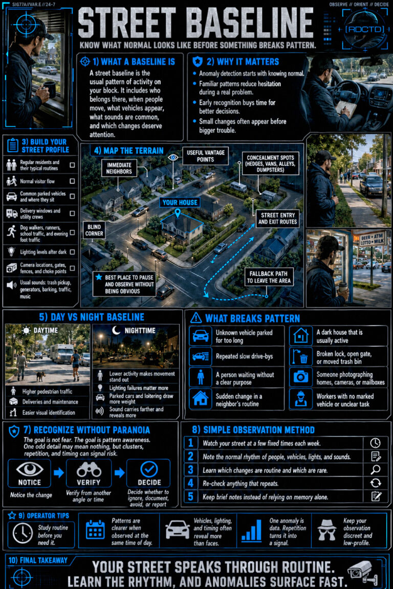 Home Street Baseline Security Guide Infographic PDF | RDCTD Tradecraft