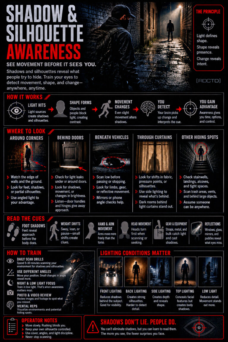 Hostile Shadow Awareness Infographic PDF | RDCTD Tradecraft