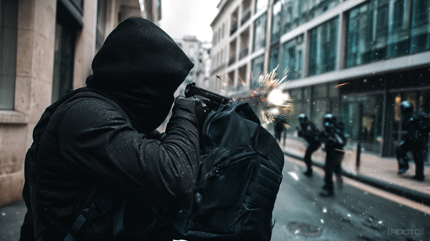 Improvised Shield Measures - Covert Operative in a Firefight in Vienna, Austria | RDCTD Tradecraft