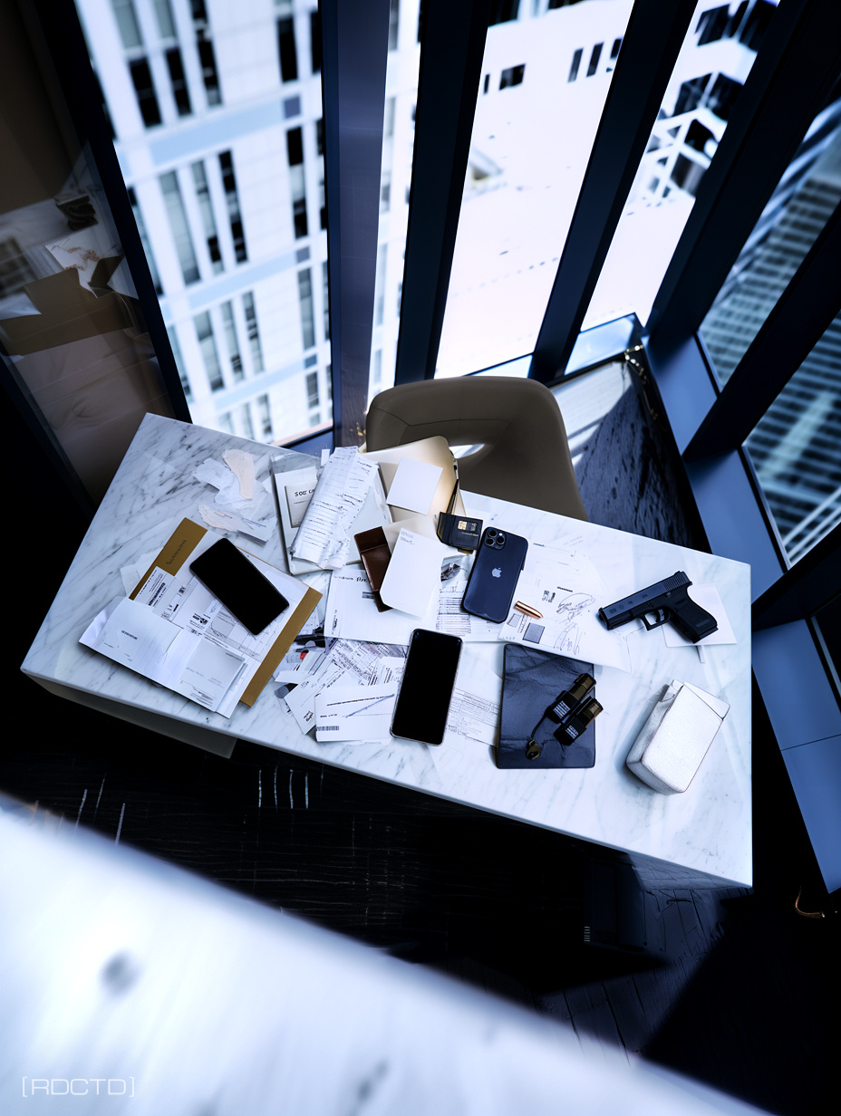 Intent Misdirection Layering - Covert Operative's Desk in a Hotel Room | RDCTD Tradecraft Guide