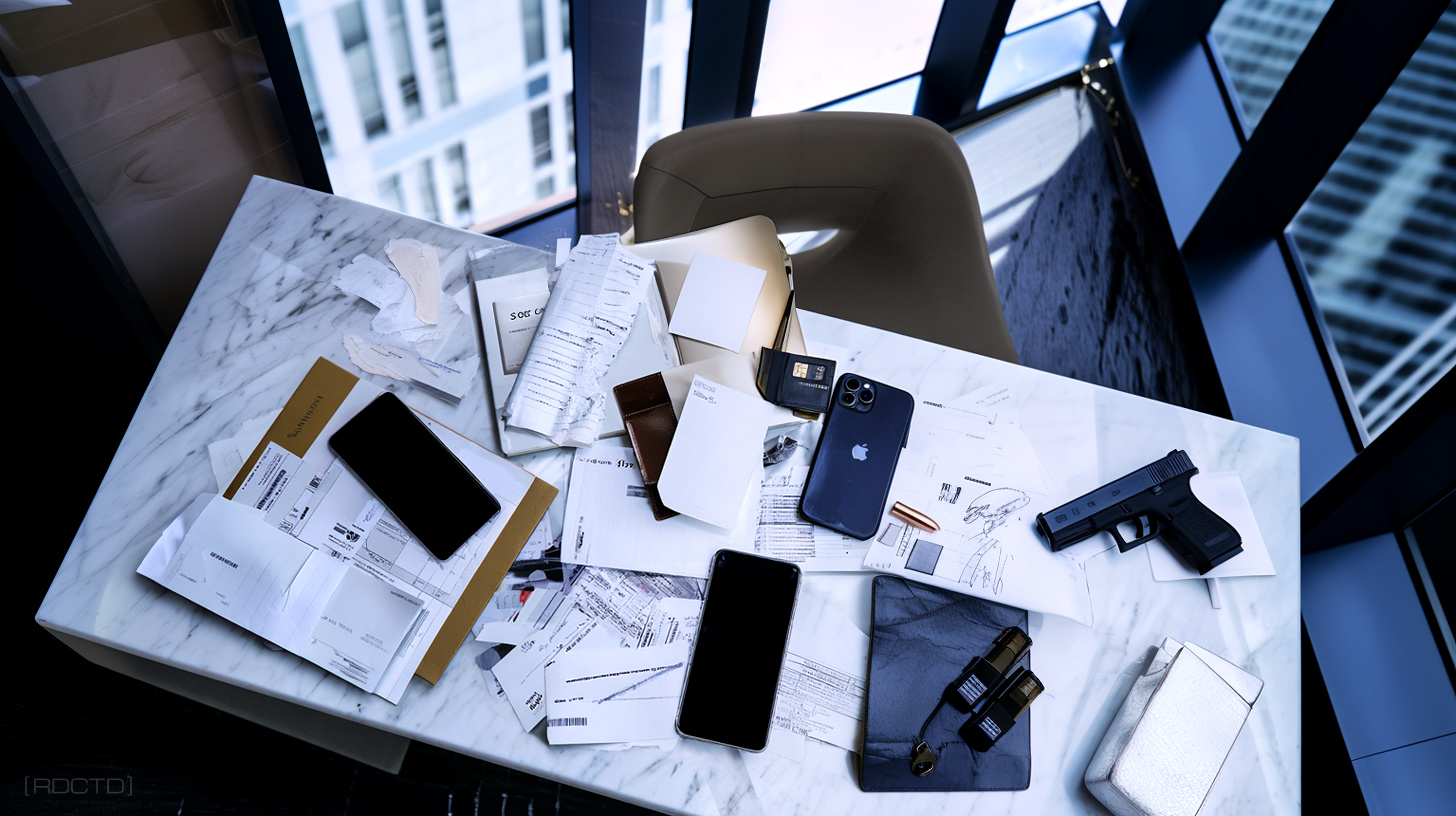 Intent Misdirection Layering - Covert Operative's Desk in a Hotel Room | RDCTD Tradecraft