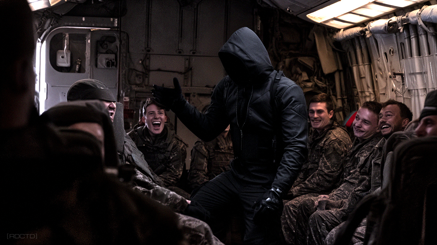 Killing With Kindness - Covert Operation on a Plane With Enemy Soldiers | RDCTD Tradecraft