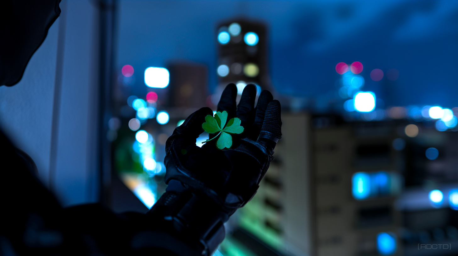 Making Your Own Luck - Covert Operative Holding a 4 Leak Clover in Tokyo | RDCTD Tradecraft