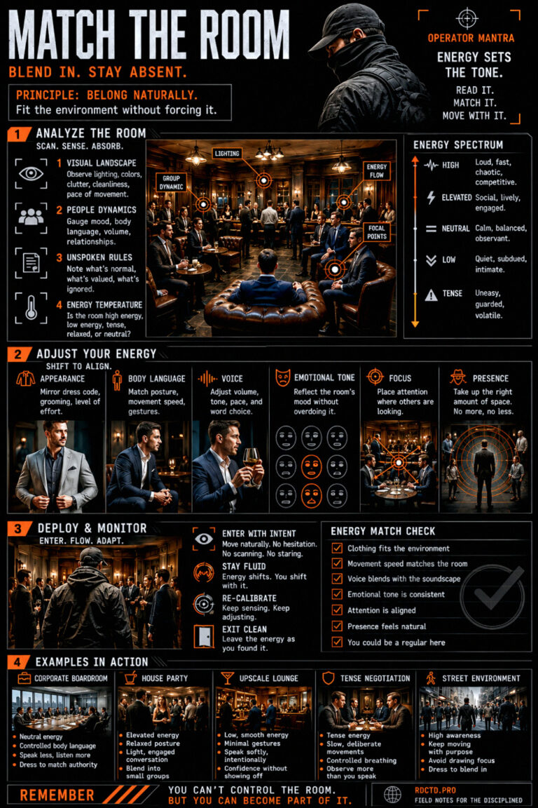 Match The Room Energy Infographic PDF | RDCTD Tradecraft