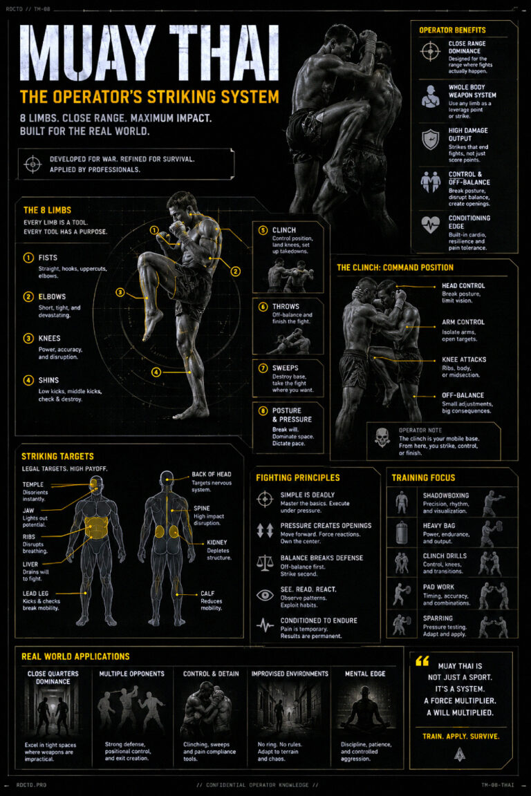 Muay Thai Infographic | RDCTD Tradecraft