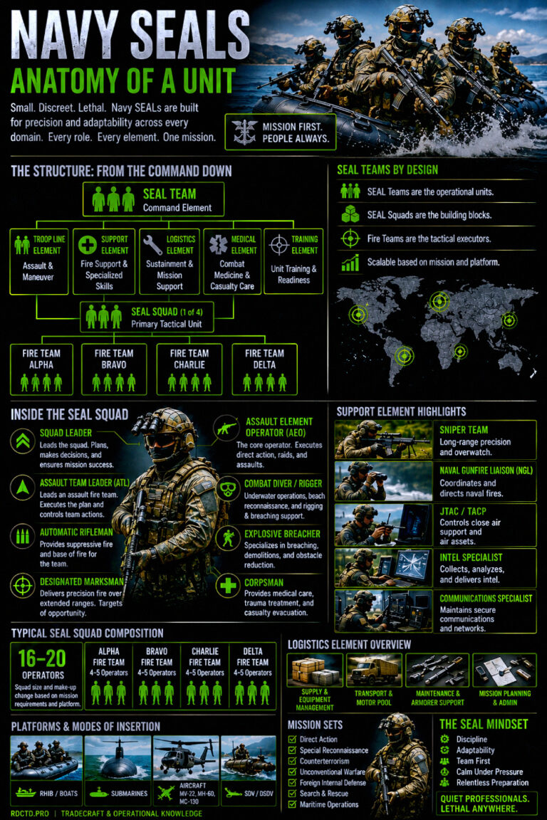 Navy SEALs Infographic PDF | RDCTD Tradecraft