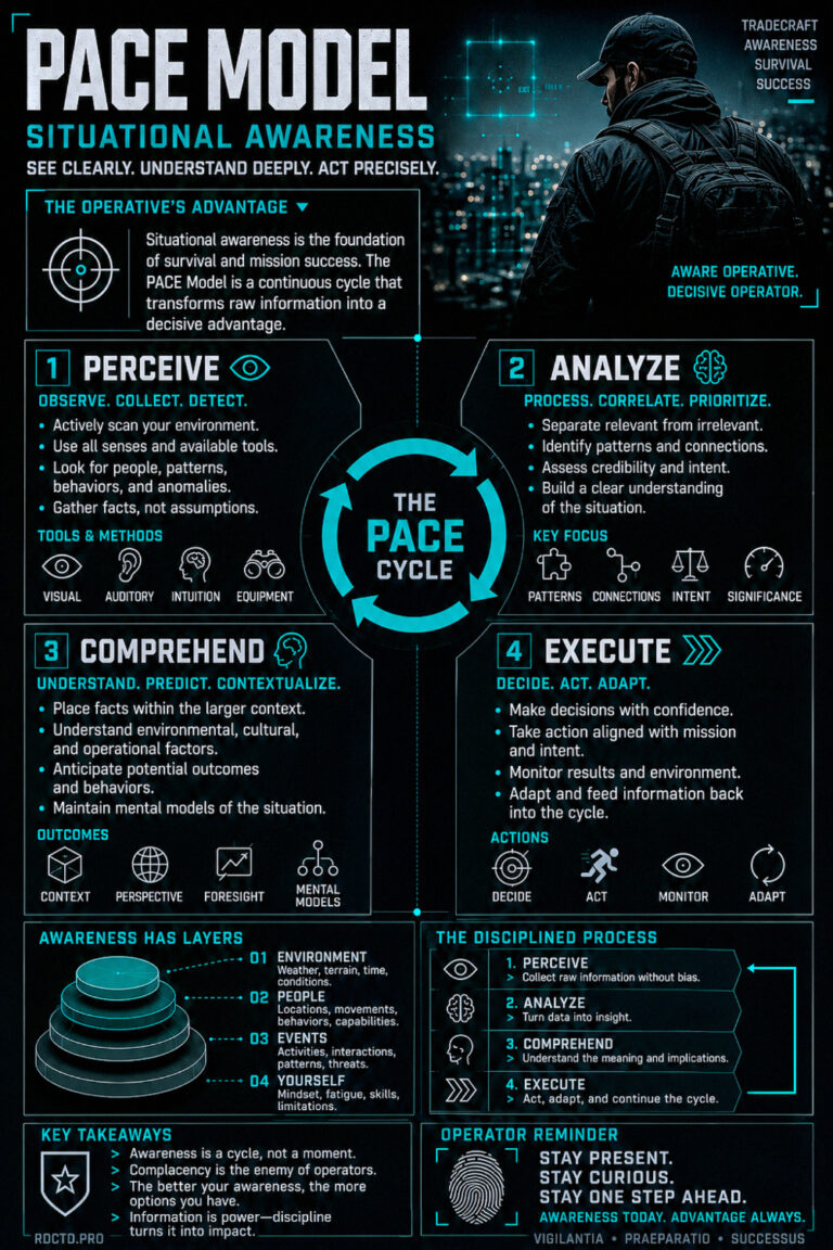 PACE Model Infographic PDF | RDCTD Tradecraft