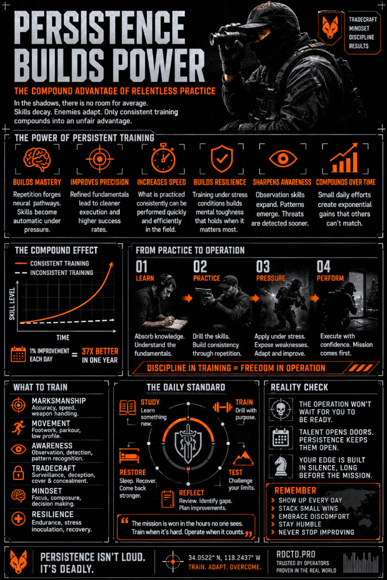 Persistence Training Infographic | RDCTD Tradecraft