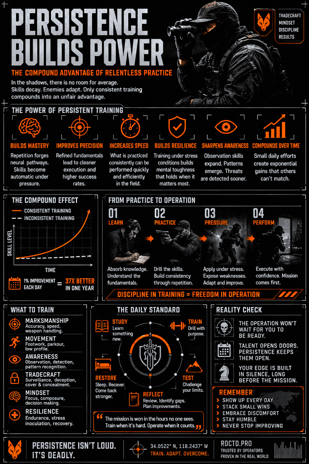 Persistence Training Infographic | RDCTD Tradecraft