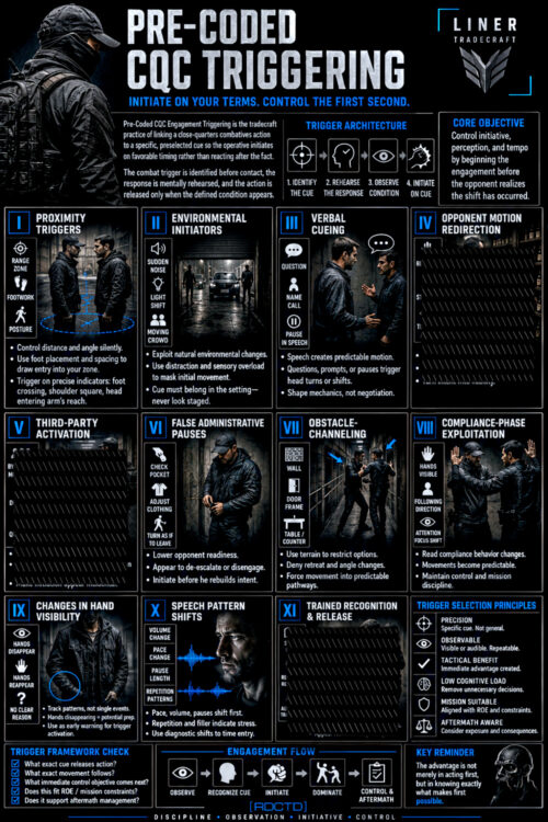 Pre-Coded CQC Triggering Infographic PDF | RDCTD Tradecraft