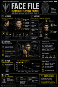 Remembering Faces Infographic | RDCTD Tradecraft