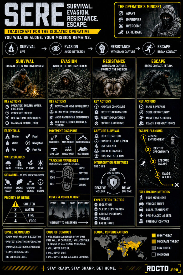 SERE Infographic PDF | RDCTD Tradecraft