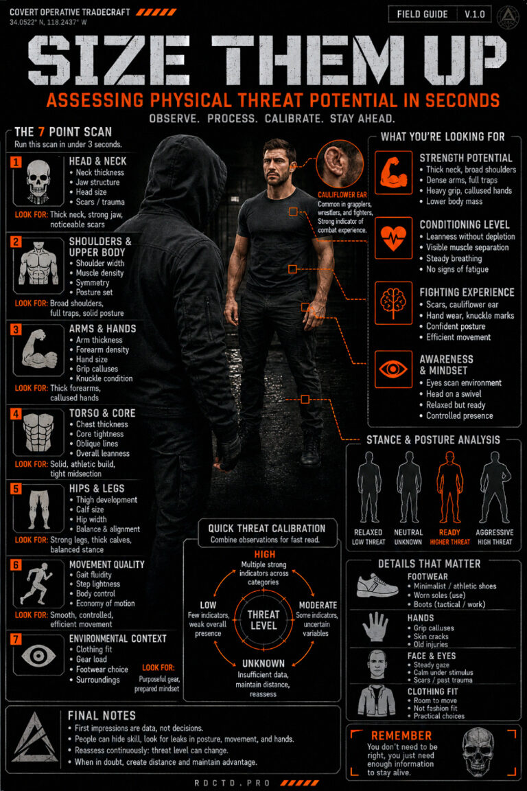 Sizing Someone Up Infographic | RDCTD Tradecraft