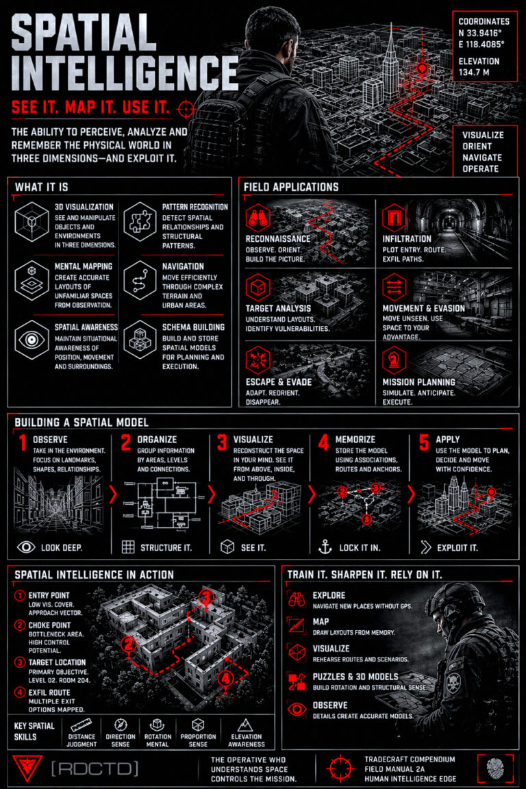 Spatial Intelligence Infographic PDF | RDCTD Tradecraft