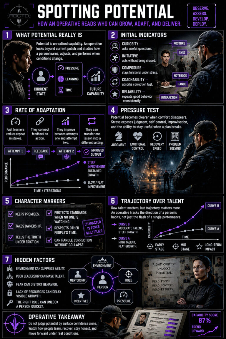 Spotting Potential Infographic PDF | RDCTD Tradecraft