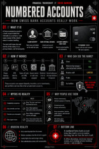 Swiss Numbered Bank Account Infographic | RDCTD Tradecraft