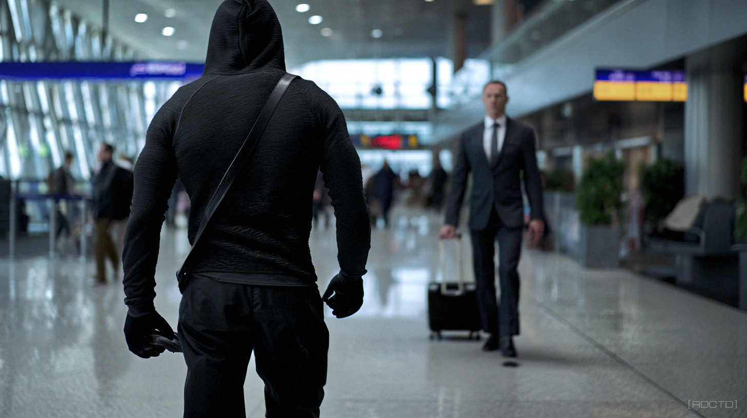 The Brush Pass Maneuver at an Airport | RDCTD Covert Operative Tradecraft