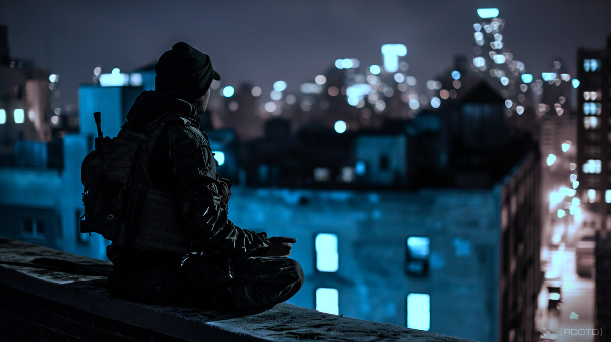 The CIA Mindfulness Technique on a Rooftop in London, England | RDCTD Covert Operative Tradecraft