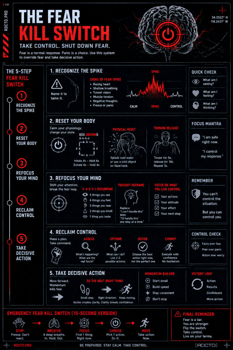 The Fear Kill Switch Infographic | RDCTD Tradecraft