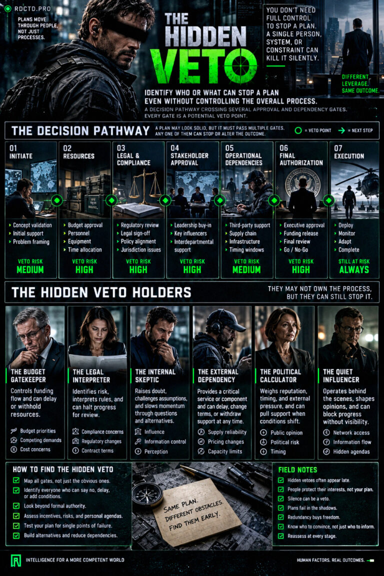 The Hidden Veto in Covert Operations Infographic PDF | RDCTD Tradecraft