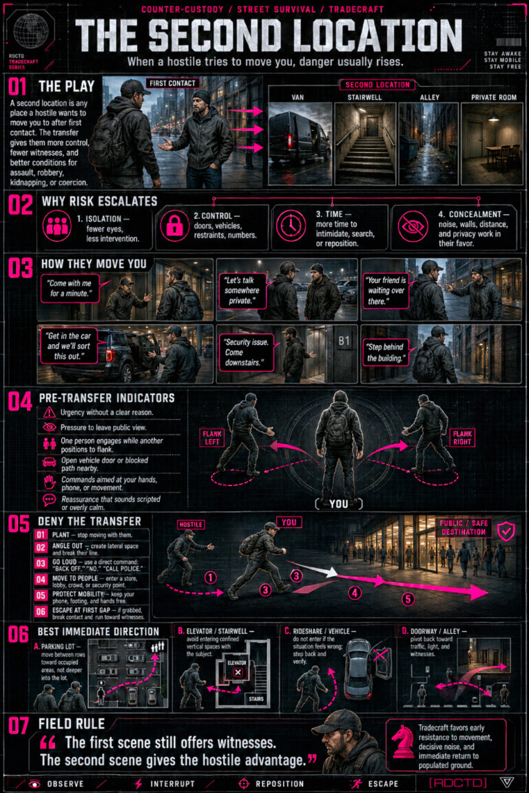 The Second Location Infographic | RDCTD Tradecraft