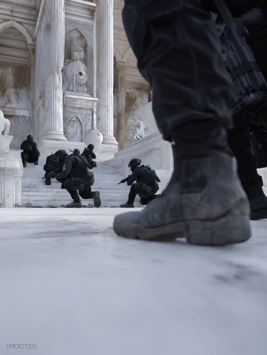 The Tactical Pause Explained - Special Forces Operators in a Marble Ruins | RDCTD Tradecraft